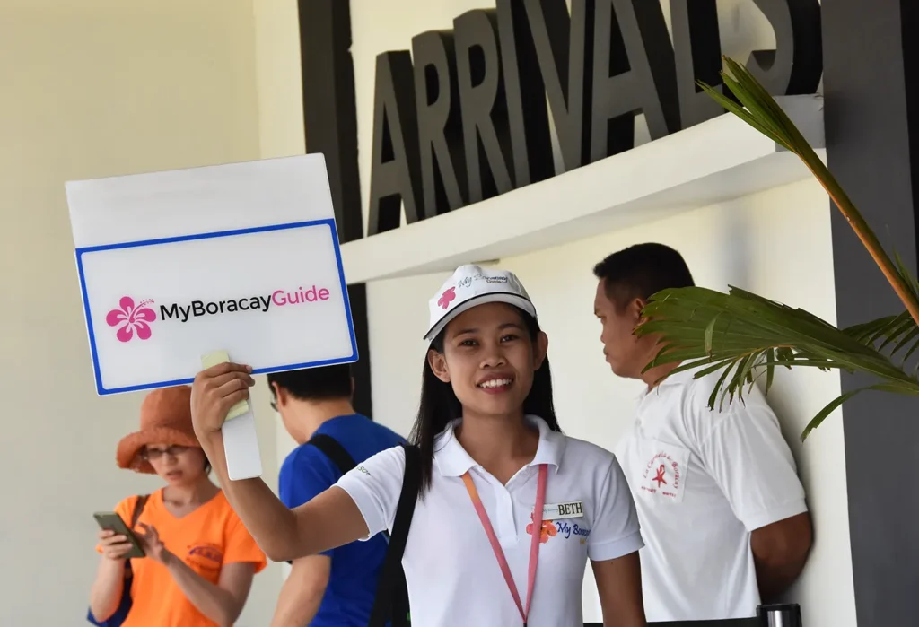 My Boracay Guide Welcome Girl