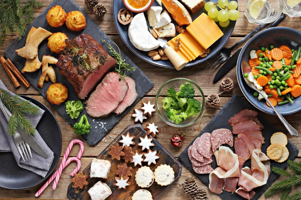 Holiday food in Boracay Island