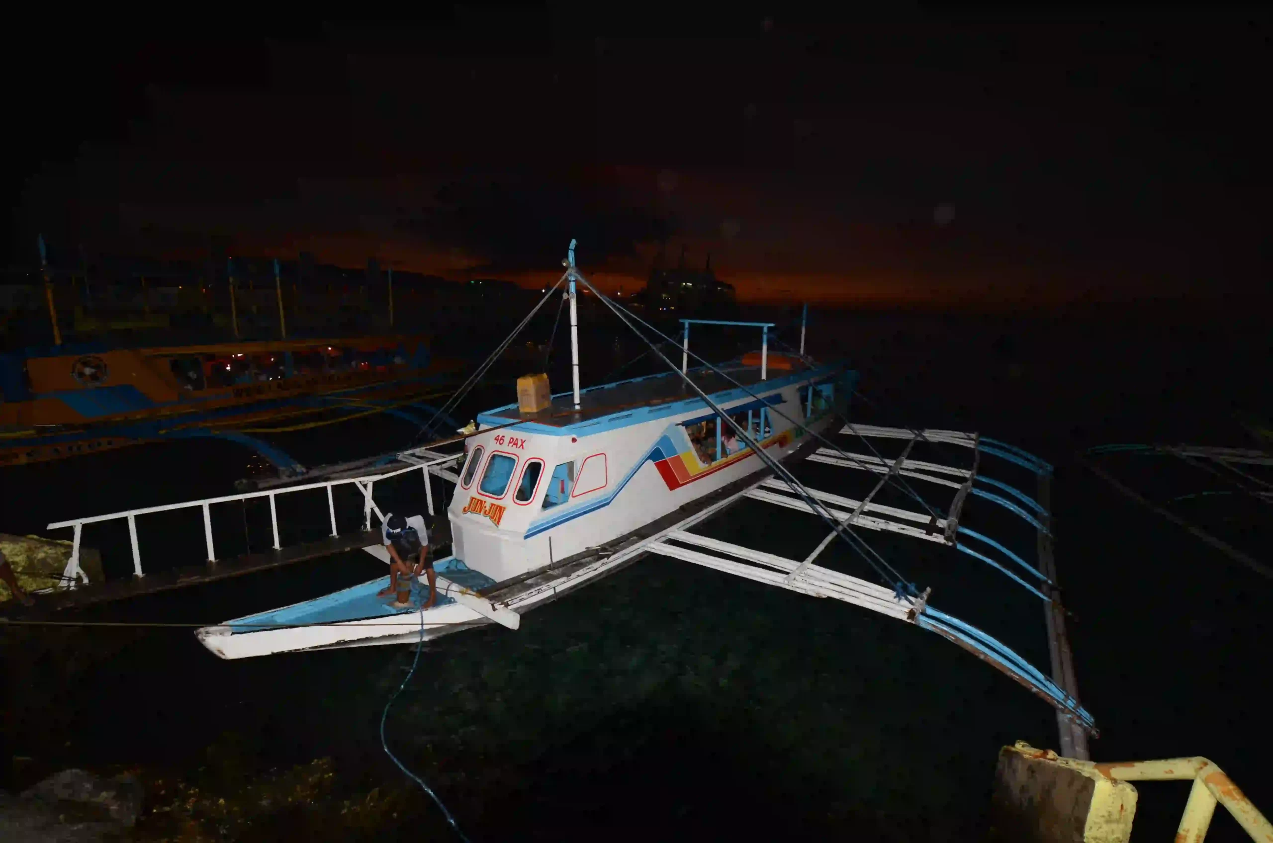 Night Navigation Boat