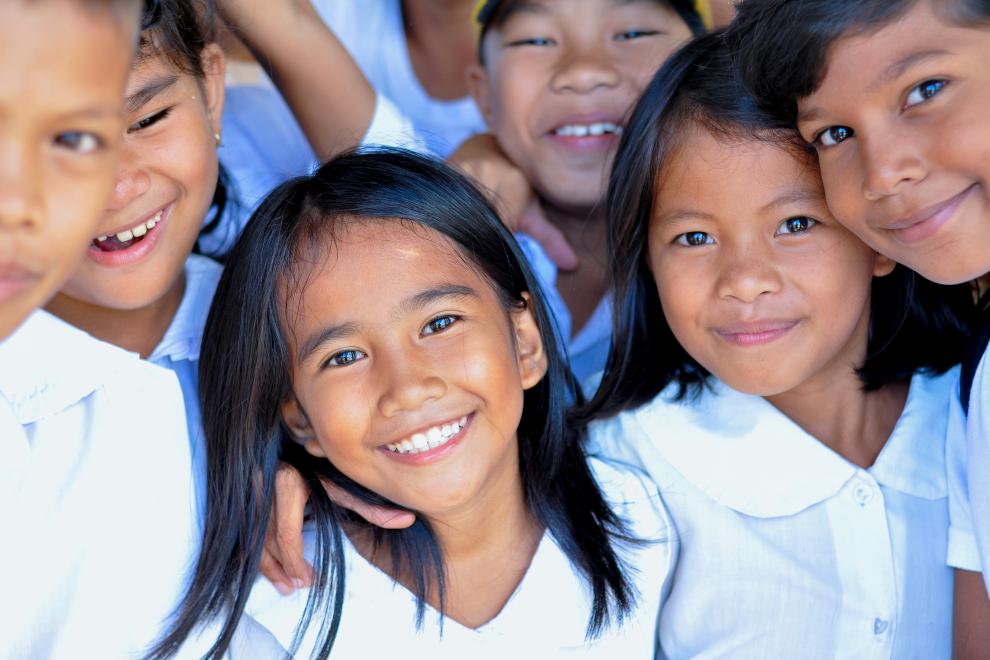 Filipino smiles at samar