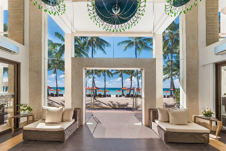Hotel located at the white beach near the Boracay nightlife area