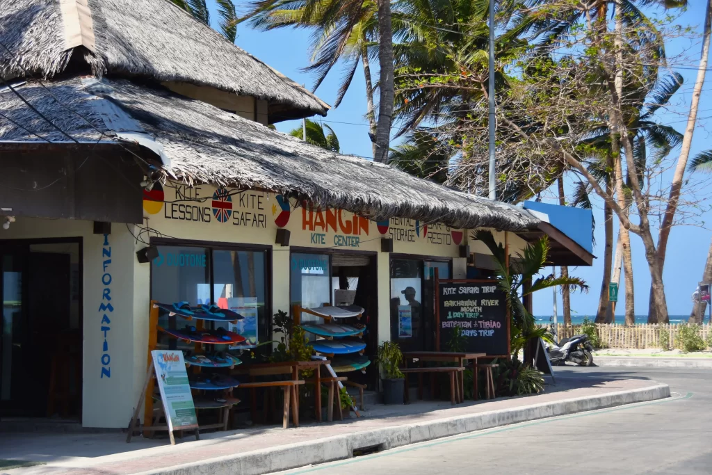 Kite Surfing School at Bulabog Beach