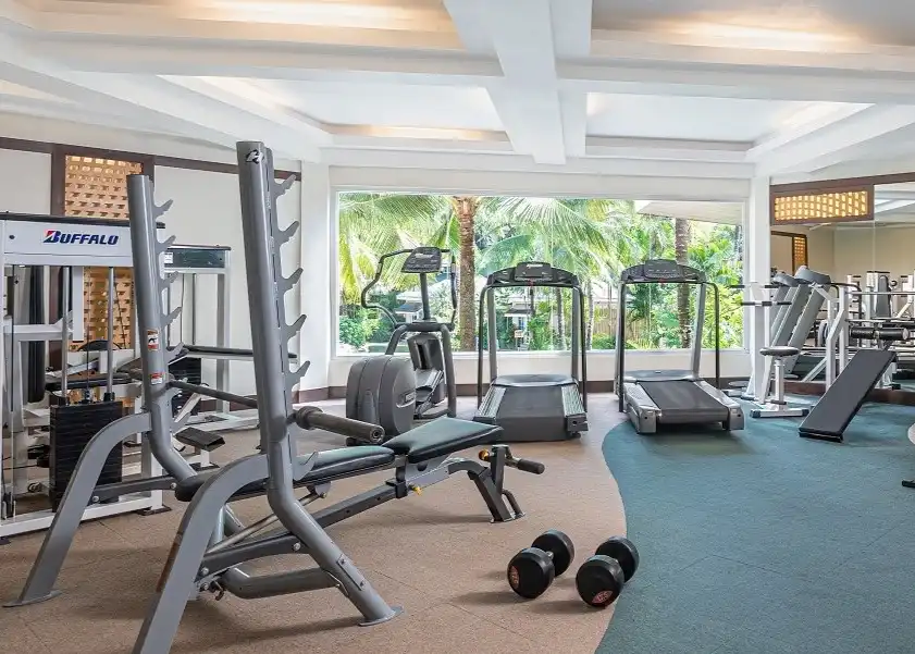 Well equipped Gym at Henann Garden Resort