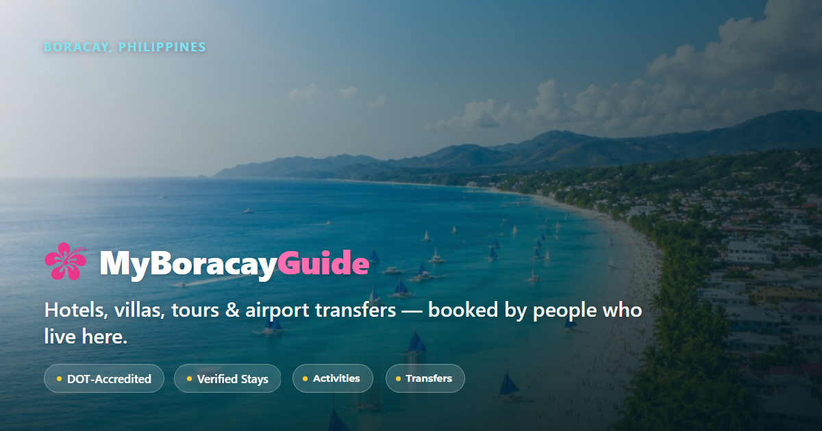MyBoracayGuide website preview
