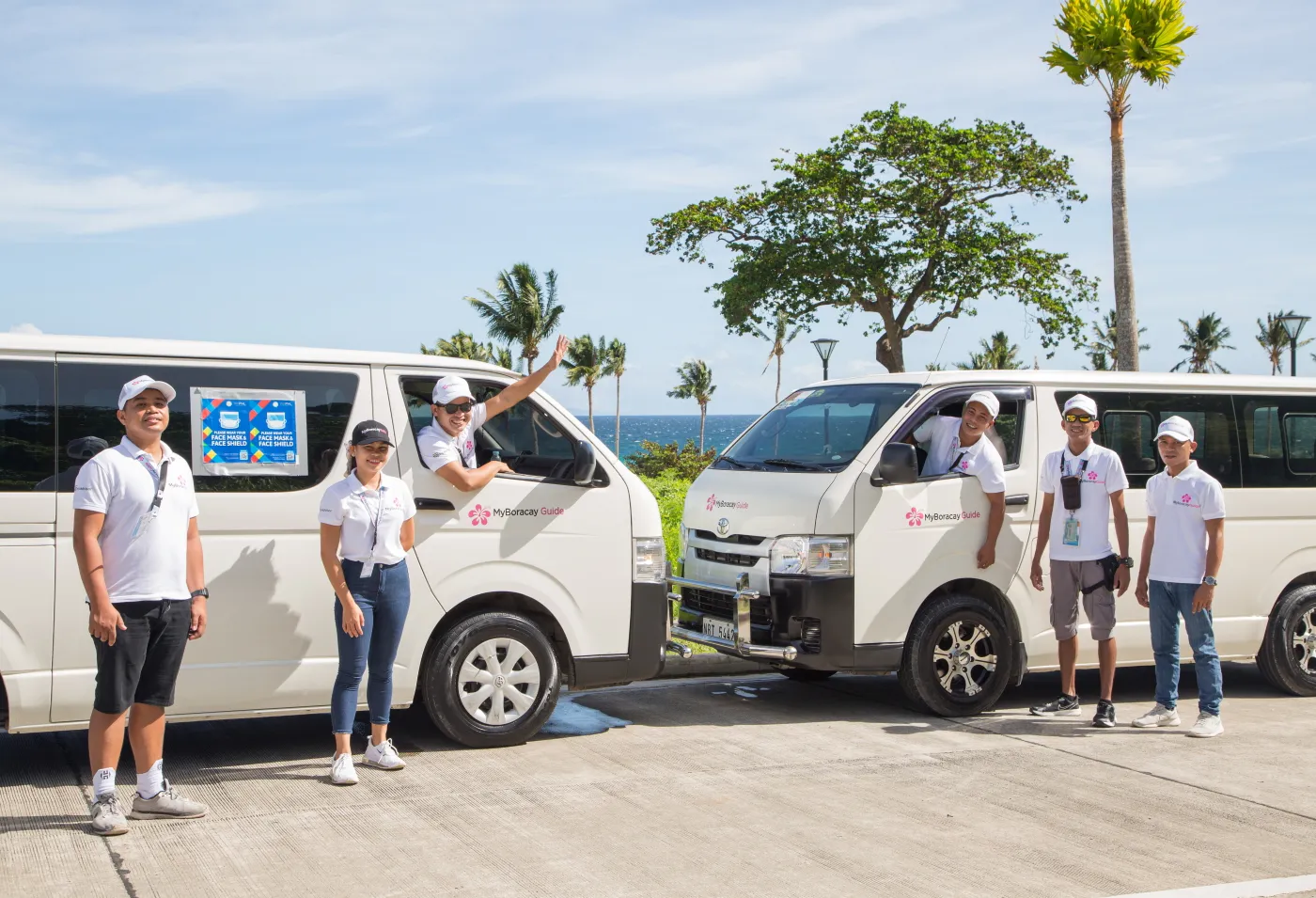 MyBoracayGuide team and vehicle fleet