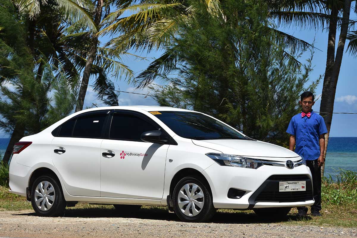Private taxi vehicle for Boracay airport transfer