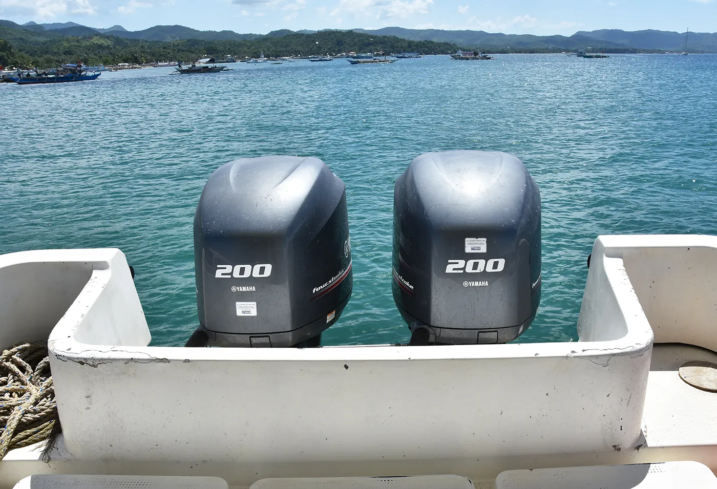 Twin 200hp engines
