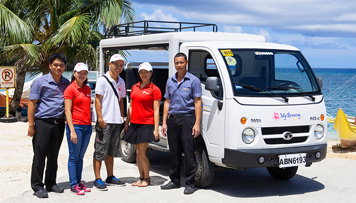 Standard transfer multicab vehicle