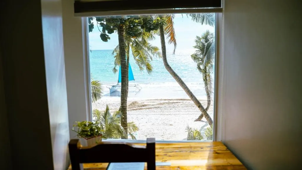 Deluxe Double Room with Seaview at DiveGurus Boracay Beach Resort, Boracay