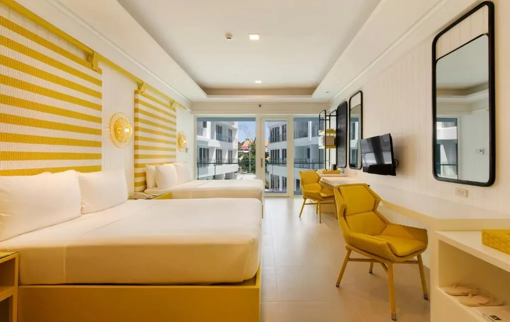 Deluxe Twin with Pool View at Astoria Current, Boracay