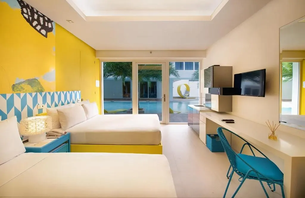 Deluxe Twin with Pool Access at Astoria Current, Boracay
