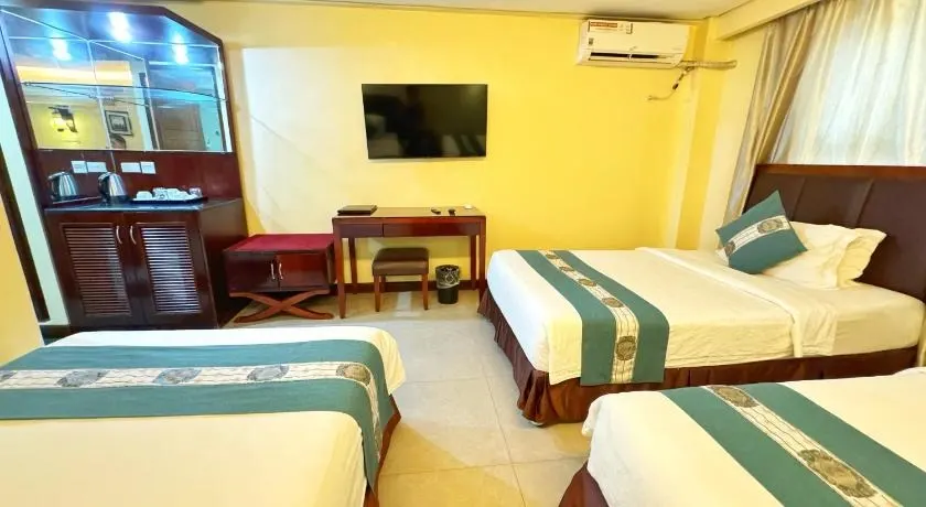 Triple Famil Room at Golden Phoenix Hotel Boracay, Boracay