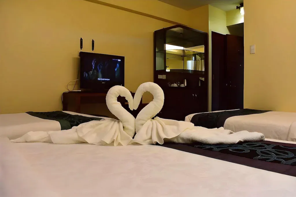 Triple Famil Room at Golden Phoenix Hotel Boracay, Boracay