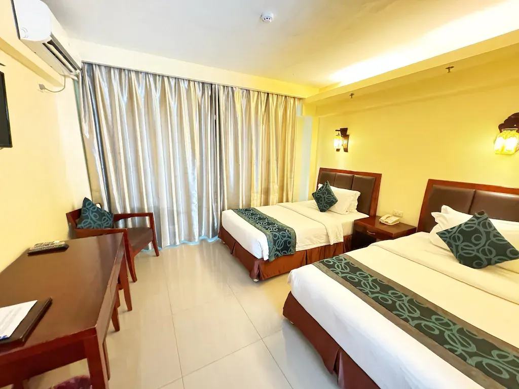 Deluxe Room Twin at Golden Phoenix Hotel Boracay, Boracay