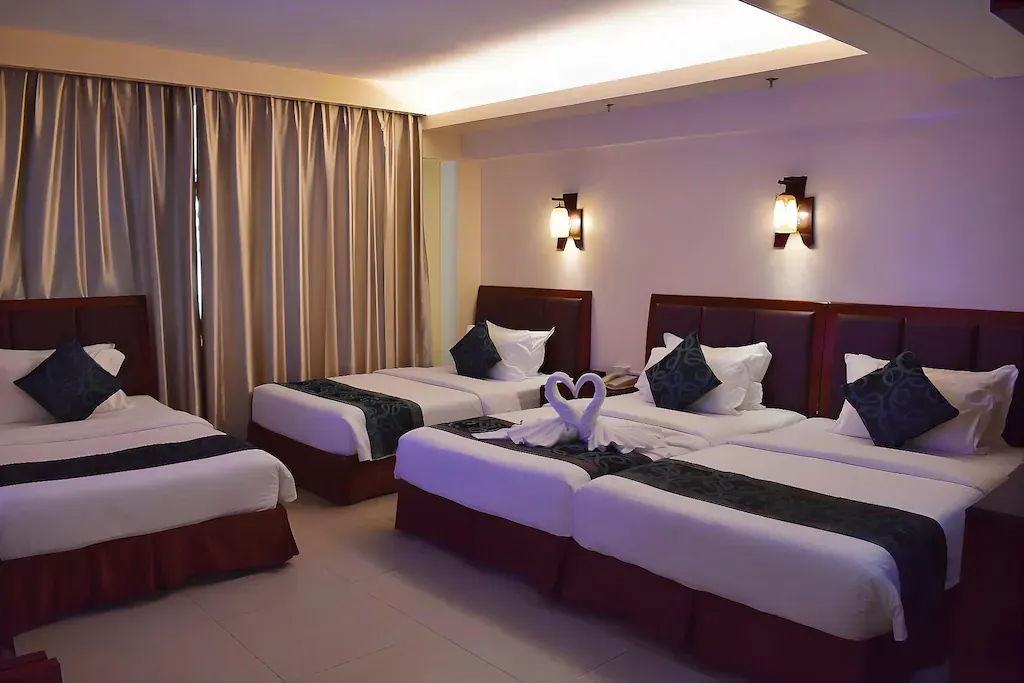 Quadruple Family Room at Golden Phoenix Hotel Boracay, Boracay