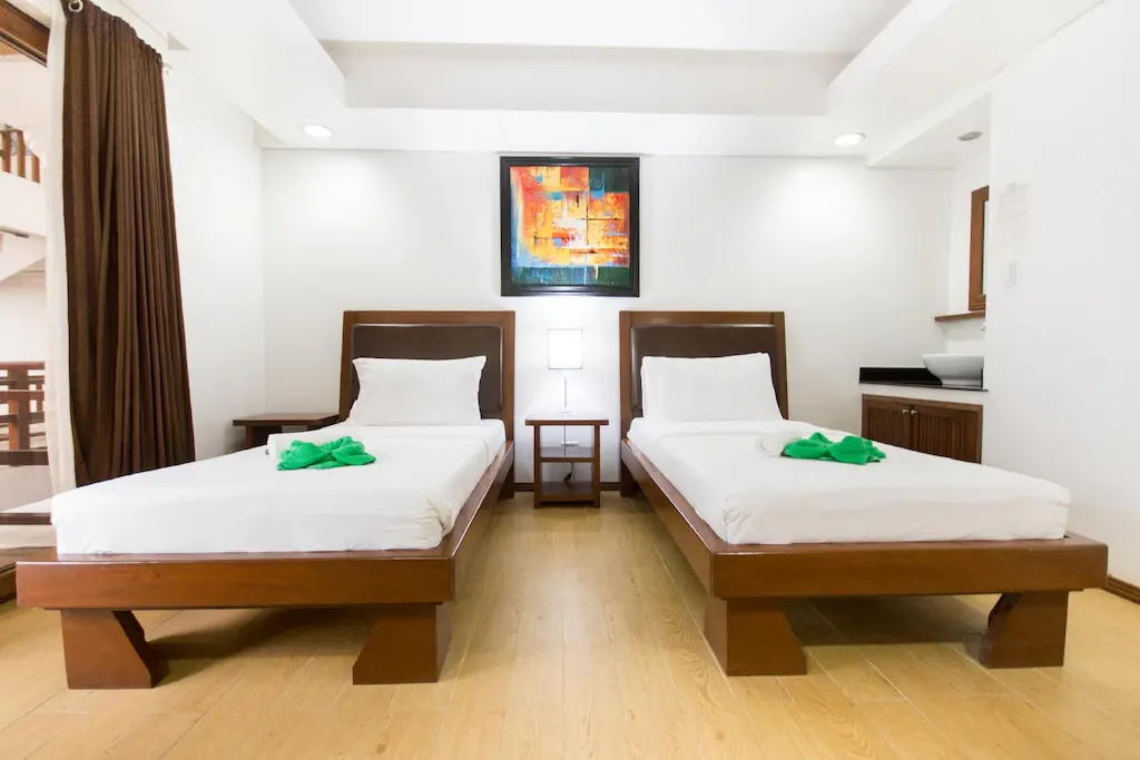 Premier Deluxe Twin at Giulius Boracay Italian Resort, Balabag, Boracay