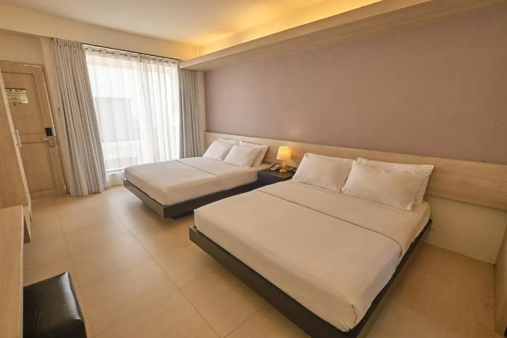 Premier Room with Two Queen Beds at The Tides Hotel Boracay, Boracay