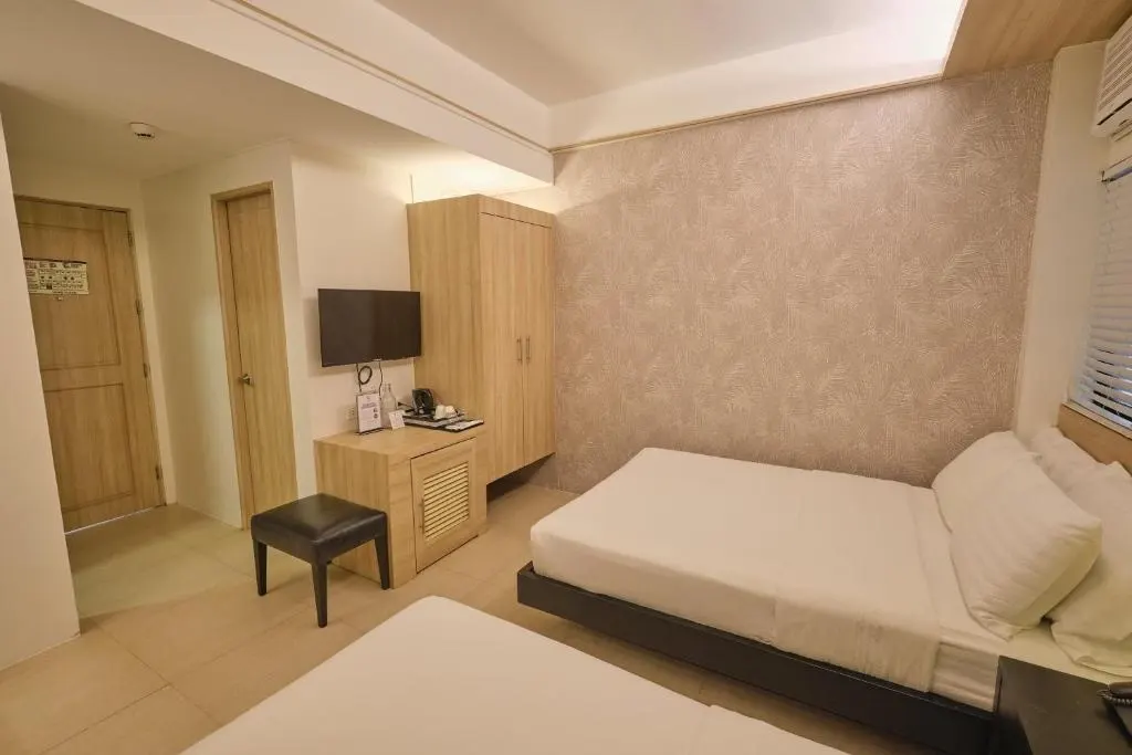 Standard Room with Two Double Beds at The Tides Hotel Boracay, Boracay