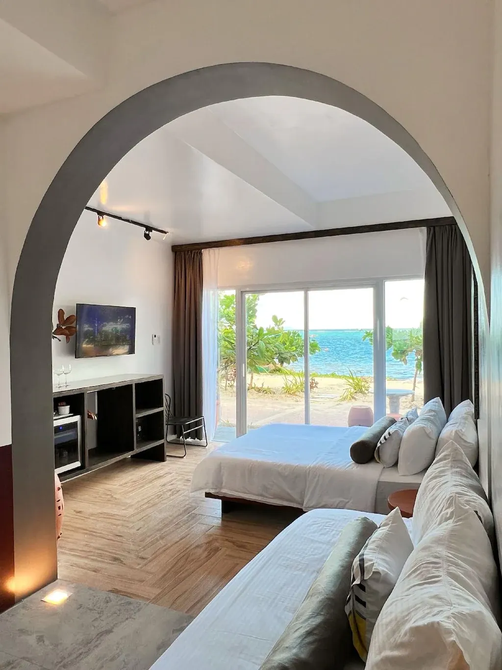 Beach Front Superior Room at Palassa Private Residences, Boracay